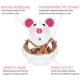 Cat Food Ball Slow Feed Mice Tumbler Shaped Pet Treat Ball Cat Food Toy