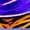 Flo Blue, variant on Louisiana Tiger Mascot T-Shirt, Purple Football Game Day Graphic Tee, Size S-4XL
