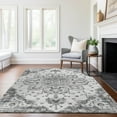 thumbnail image 6 of Addison Rugs Mayfield Washable Traditional Ornate Fog Rectangle Rug, 10' x 14', 6 of 6