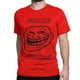 thumbnail image 5 of Camiseta de algodón para hombre, con cuello redondo, manga corta, con texto "U Mad Bro Problem Troll Rage Face Comic Trollfac", 5 of 7