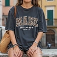 thumbnail image 6 of Made For More Christian T-Shirt, Ephesians 2:10 Leopard Faith Bible Verse Easter Tee, 6 of 10