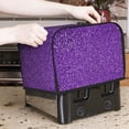 thumbnail image 7 of Fotbe Glitter Purple for Two Slice Toaster Cover, Fingerprint Protector, Super Soft Appliance Cover And Dust Cover,Bread Dust Cover & Fingerprint Protection, 7 of 7