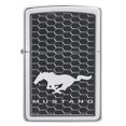 thumbnail image 2 of Zippo Ford Mustang High Polish Chrome Pocket Lighter, 2 of 6
