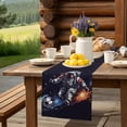 thumbnail image 6 of Table Runner Sporty Style Table Decoration for Kitchen Dinning Astronaut Star Soccer Table Decoration for Indoor Outdoor Party Wedding Decor 13x90 Inch, 6 of 7