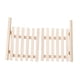 thumbnail image 3 of Puerta de madera en miniatura para jardín, modelo de adorno para niños, juguete de simulación, decoración rústica para casa de muñecas, valla para, 3 of 9