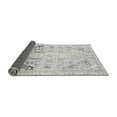 thumbnail image 2 of Ahgly Company Indoor Round Abstract Gray Modern Area Rugs, 8' Round, 2 of 4