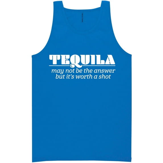 Tequila May Not Be The Answer Neon Tank Top