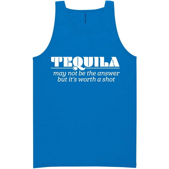 Tequila May Not Be The Answer Neon Tank Top