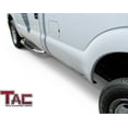 thumbnail image 2 of TAC Side Steps Fit 1999-2016 Ford F250/350/450/550 Super Duty Regular Cab Truck Pickup 3” Stainless Steel Side Bars Nerf Bars Step Rails Running Boards Off Road Exterior Accessories (2 Pieces), 2 of 7