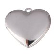 thumbnail image 2 of SPRING PARK Men's Womens Stainless Steel Heart Locket Photo Pendant Lovers Gift, 2 of 7