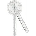 thumbnail image 1 of Goniometer 12 inch, 360 Degree(Plastic), 1 of 7