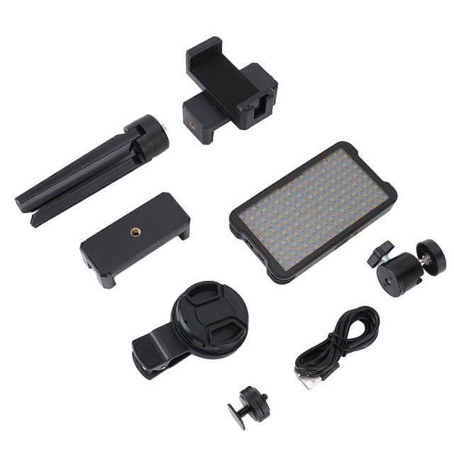 Reduce reflected light with 52mm CPL lens filter, 2400K-6400K wireless rechargeable photography fill light