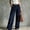 #11Navy, variant on ByworldtasicNo Boundaries Women's Wide Leg Corduroy Pants Y2K Vintage Style Pants High Waisted Button Front Casual Trousers with Pockets