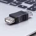 thumbnail image 3 of Conector USB hembra a hembra Adaptador de conversión de cabeza hembra doble USB, 3 of 6