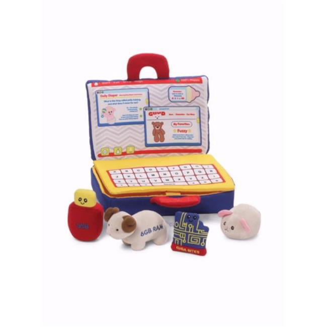 Gund Baby My First Laptop Plush Carry Along Playset 