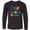 AB-Black, variant on Inktastic I Love Mardi Gras Long Sleeve Youth T-Shirt