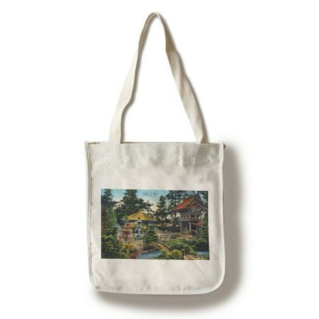 Tea Garden Golden Gate Park - San Francisco, California - Golden Gate Park Japanese Tea Garden (100% Cotton Tote Bag - Reusable)