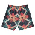 thumbnail image 7 of FORMRS Boys Swim Trunks Quick Dry Mesh Liner Boardshorts Sizes XS-XL, Green Abstract, 7 of 7