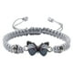 thumbnail image 1 of Pulseras para mujer, regalos para mujer, pulsera para enamorados, pulsera tejida a mano para San Valentín, joyería para novias, pulsera con dije de mariposa., 1 of 2
