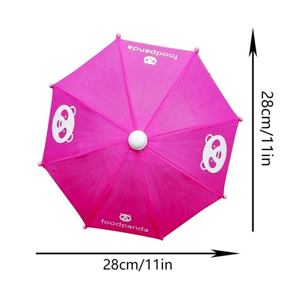 Impreso Biker Paraguas Pequeño Repartidor Mini Parasol Para Teléfono Celular YUNYI BRAND Deportes