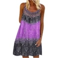 thumbnail image 1 of Vestido HUOGUO De Verano Sin Mangas De Moda Casual Para Mujer, 1 of 5
