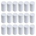 thumbnail image 1 of Plastic Empty Medicine Bottles Pill Tablet Container Holder 9Pcs White, 1 of 8