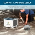 thumbnail image 5 of ARGENDON Crawlspace Dehumidifier with Pump, 70 Pint Commercial Dehumidifier for Basement with Drain Hose, Auto Defrost, Memory Starting, Compact, GLGR, Up to 1000 Sq Ft, 5 Years Limited Warranty, 5 of 7