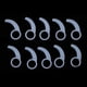 thumbnail image 3 of Ganchos Soledad 10 Piezas de silicona Suave para Auricures 9MM-13MM, 3 of 9