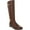 Cognac, variant on Karen Scott Womens Deliee 2 Faux Leather Riding Boots Brown 9.5 Wide (C,D,W)