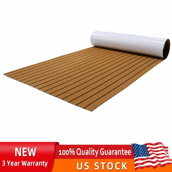 Marine Flooring Mat Yacht Boat Decking Self-Adhesive Pad EVA Foam Teak Sheet Mat