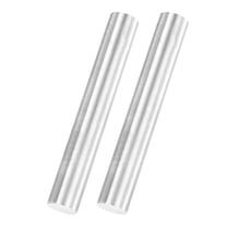 Uxcell 2Pack Round Steel Rods, 15mm x 100mm SKD11 Steel Solid Lathe Bar Stock Tool
