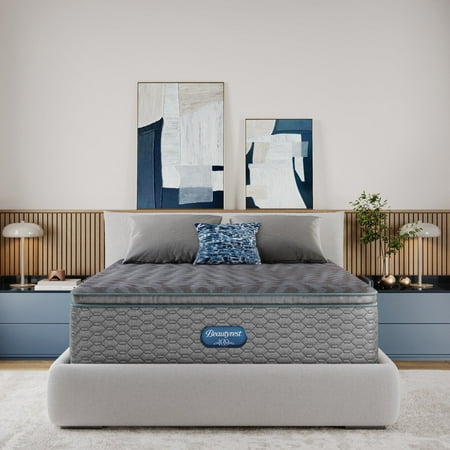 Beautyrest Regal Sleep Plush Pillow Top Mattress Set -King