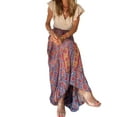 thumbnail image 4 of FASHIONWT Women Woven Boho Floral Ethnic Maxi Skirts, 4 of 4