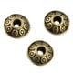 thumbnail image 5 of 100 Unids de Platillo Volador de Metal Tibetano Forma OVNI Espaciadoras Hallazgos DIY Latón antiguo, 5 of 5