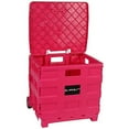thumbnail image 6 of Everything Mary Pink Collapsible Storage Cart for Crafts & Hobby Supplies, Pink, 6 of 9