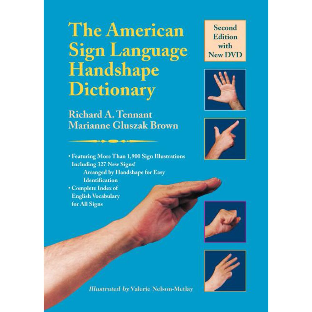 The American Sign Language Handshape Dictionary (Mixed media product)