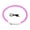 Pink, variant on Pekkaxy LED Dog Collar, 5.79 in Adjustable Size, High-Visibility Safety Light for Night Walks, Perfect for Evening Hiking and Running with Your Pet