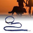 thumbnail image 4 of YIXIGGC Adjustable Running Training Dog Leash Elasticity Hand Freely Nylon Lead Rope (Blue+Red) XC921-25907, 4 of 7