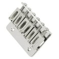 thumbnail image 4 of Guitar Hardtail Bridge Set, Stable Beautiful Looking Decorative 6 String Guitar Fixed Saddle Bridge  For Maintenance Silver,Black,Gold, 4 of 8