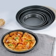 thumbnail image 6 of 5-10 Inch Non-Stick Pizza Trays Steel Baking Tool Pizza Pan Oven Tool 6-Inch, 6 of 10