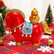 thumbnail image 1 of Adorno navideño de caballo de resina | Figura decorativa navideña roja y blanca | Mueble de TV moderno para sala de estar | Idea de regalo festivo | Elegante decoración invernal para el hogar, 1 of 6