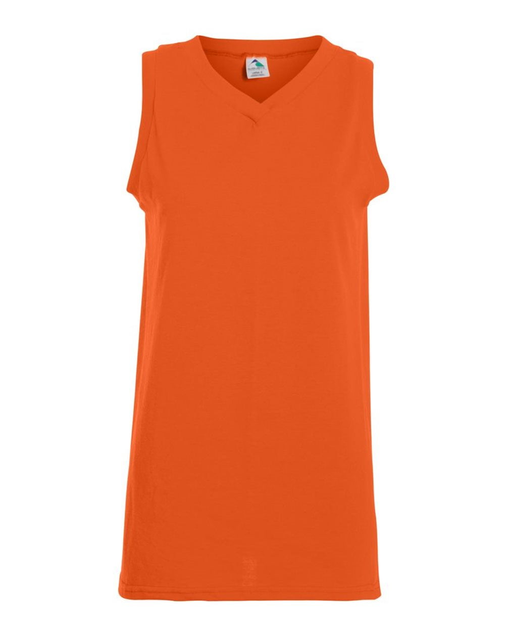 Sleeveless VNeck Poly/Cotton Jersey