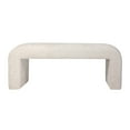 thumbnail image 2 of Jofran Sophia Modern Luxury Curved Upholstered Jacquard Bench - Small, 2 of 4