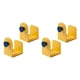 thumbnail image 4 of Matsuzay 1 par de soportes para tapas de ollas, estantes para tapas de sartenes montados en la pared, organizador de cucharas de cocina de plástico, Amarillo 2piezas Matsuzay CBP175232, 4 of 6