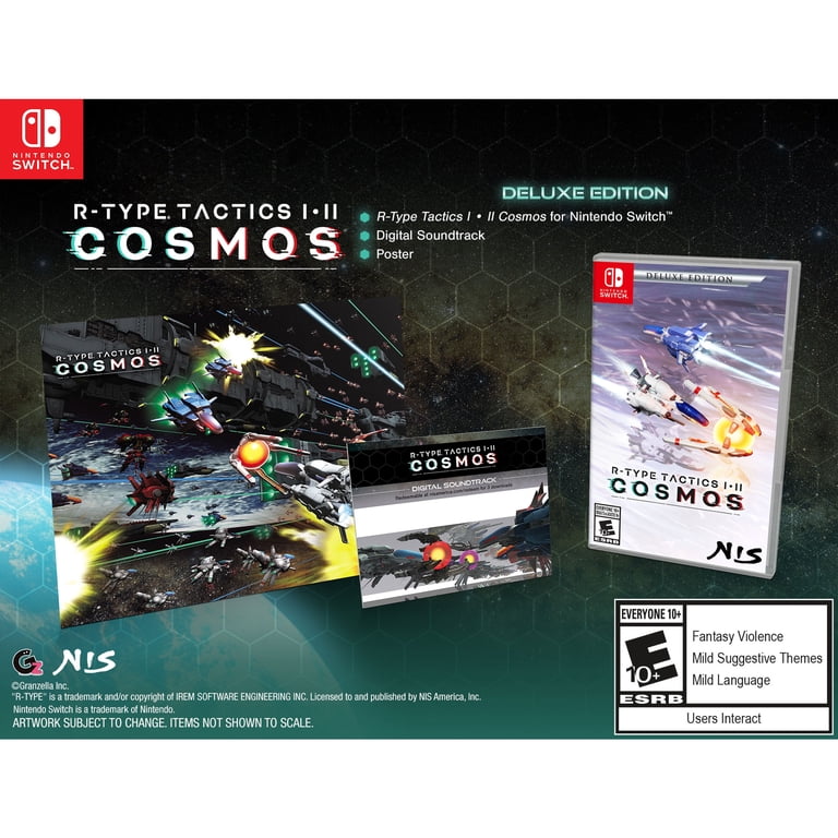 新品 R-TYPE TACTICS I・II COSMOS プレミアムボックス R-Type Tactics I & II Cosmos Deluxe Edition for Nintendo Switch