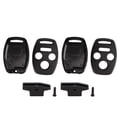 thumbnail image 1 of Car Key Fob Case, Black Smart Key Shell Plastic 2pcs Wearproof Easy  Dependable  Replacement for Pilot 2009-2014 for Upgrade, 1 of 8