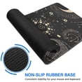 thumbnail image 6 of Long Mouse Pads for Desk,Black Gothic Sun Planet Pattern Desk Mats on Top Of Desks, Desk Mouse Pad Extra Large with 3mm Non-Slip Base and Stitched Edge for Gaming,Office,Work,Home 35.4"x15.7", 6 of 6