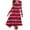 Red, variant on Cavosen Elegant Dresses for Women Long Yellow Long Sleeve Maxi Dress Hankerchief Hem Crew Neck Calf Length Dress Striped Casual Trendy Dress Vacation Fall Winter Clothes L