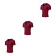 thumbnail image 2 of Minnieouse Elegantes sudaderas con capucha de manga corta para hombres: telas seleccionadas Trendy And Fashion Wine-red XXL Type1 NO1, 2 of 6