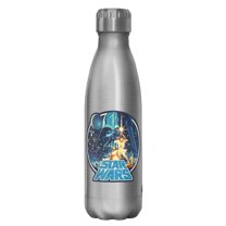 Star Wars Classic Scene Circle  Stainless Steel Water Bottle Stainless Steel 17 oz.
